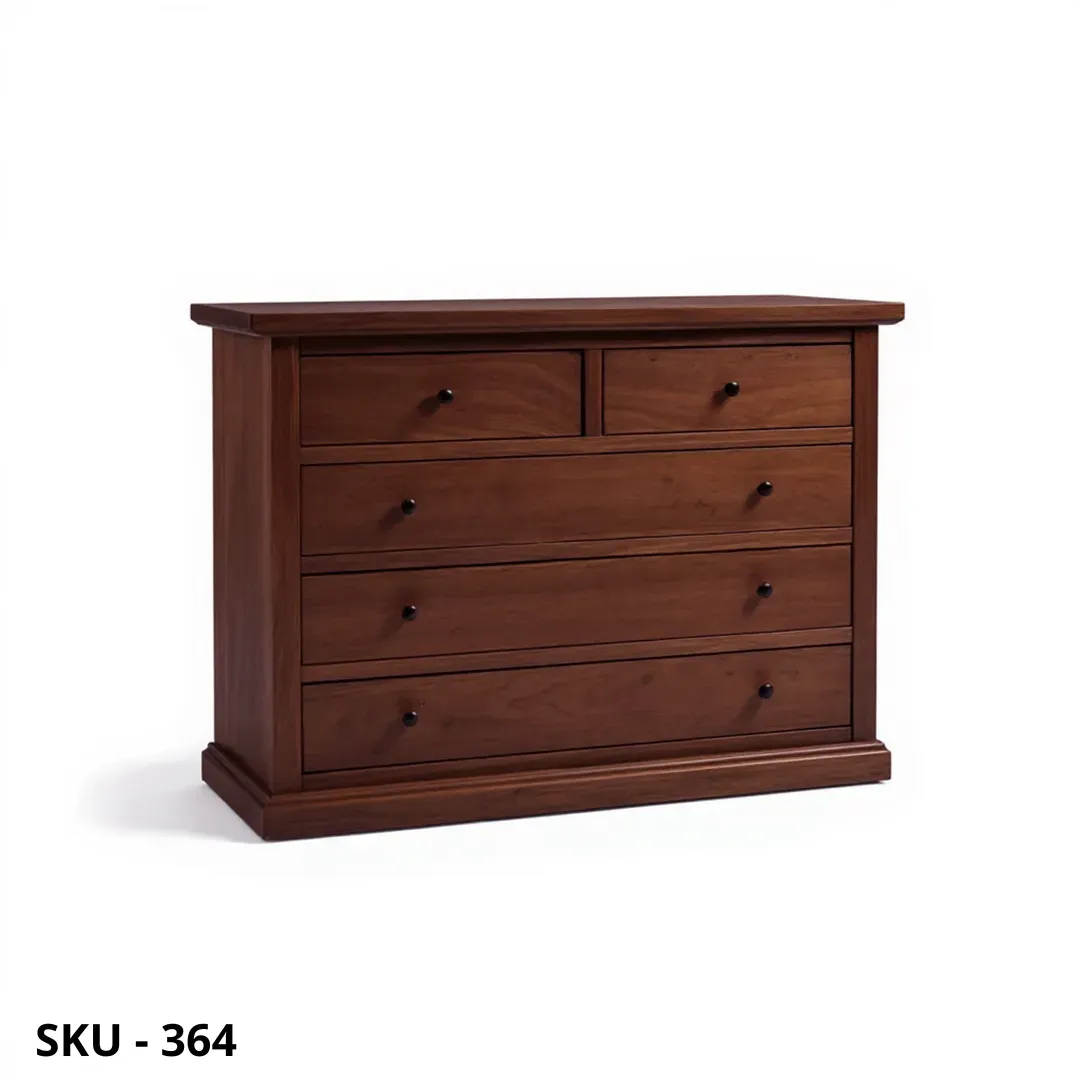 marca-design-shop-comò-in-legno-3-2-cassetti-noce-scuro-sku364-marcadesign-ambientato