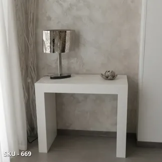 marca-design-shop-Tavolo-allungabile-in-legno-Bianco-con-allunga-Stile-Moderno-Made-in-Italy-marca-design-sku669-ambientata