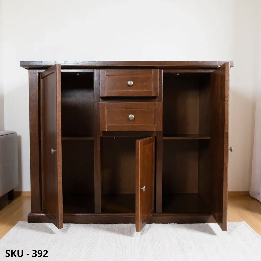 marca-design-shop-Credenza-soggiorno-legno-Pioppo-Noce-Scuro-Elegante-Mobile-Arte-Povera-3-Ante-2-Cassetti-marcadesign-sku392