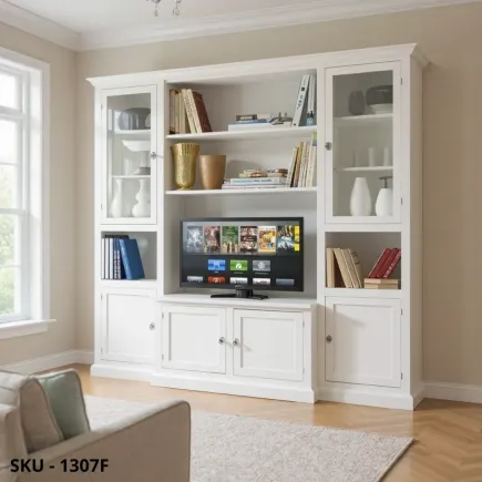 marca-design-shop_Parete-attrezzata-libreria-bianco-soggiorno-in-legno-arte-povera-noce-marcadesign-sku1307F