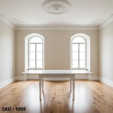 Tavolo arte povera allungabile noce, bianco opaco, piano Noce Tanganica