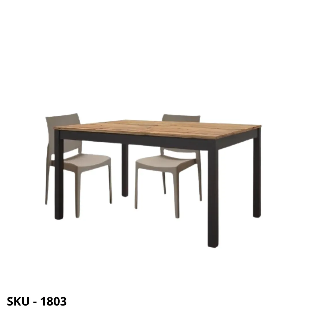 marca-design-shop-stile-moderno-stile-contemporaneo-Tavolo Allungabile con piano in legno rovere rustico