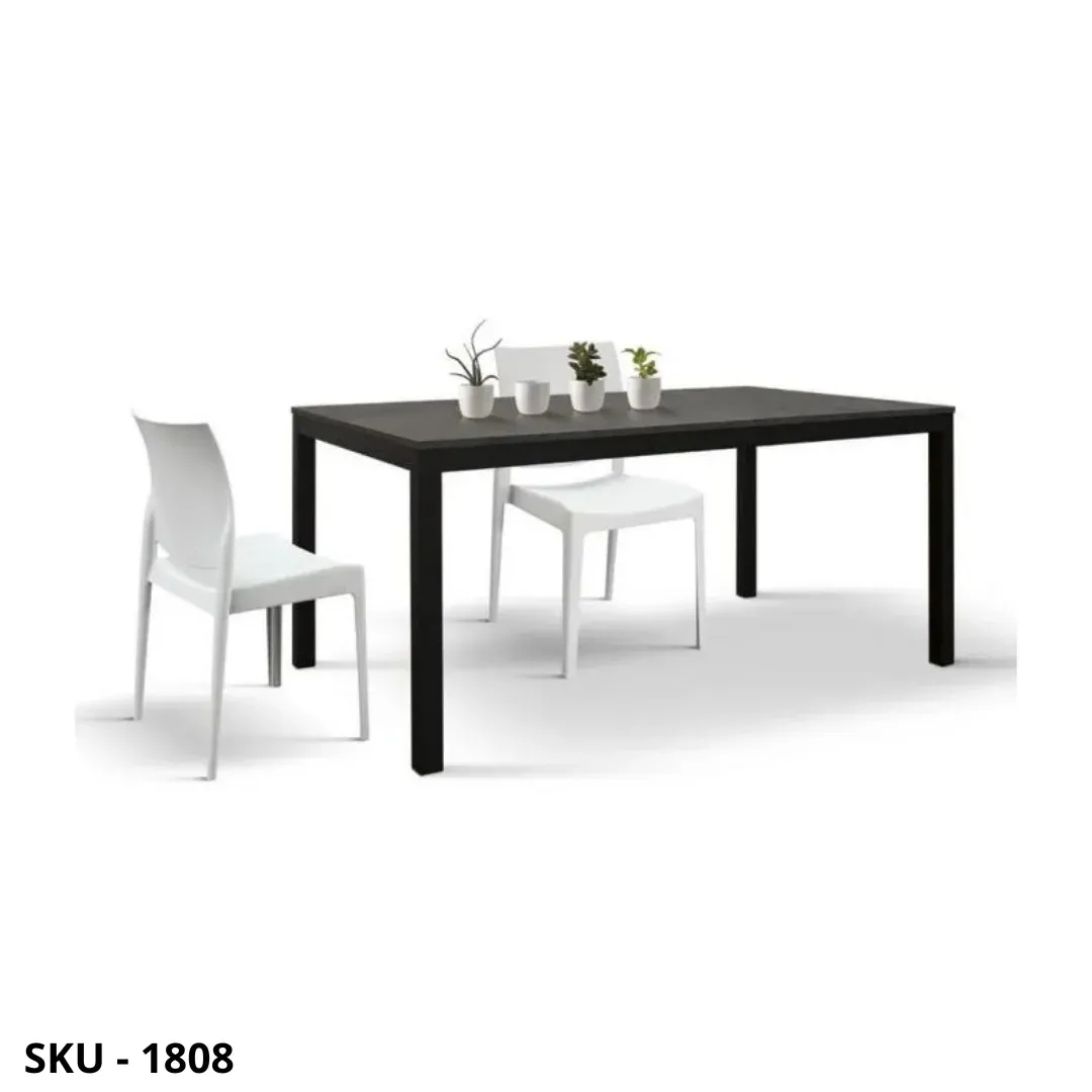 marca-design-shop-stile-moderno-stile-contemporaneo-Tavolo allungabile in metallo, finitura in  Acciaio Ossidato