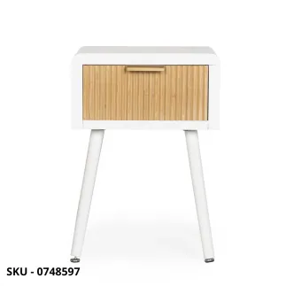 Cassettiera Charley in MDF con 1,2,3 o 5 Cassetti in Legno di Paulownia e Gambe in Pino – Stile Moderno – Made in Italy