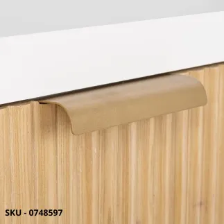 Cassettiera Charley in MDF con 1,2,3 o 5 Cassetti in Legno di Paulownia e Gambe in Pino – Stile Moderno – Made in Italy