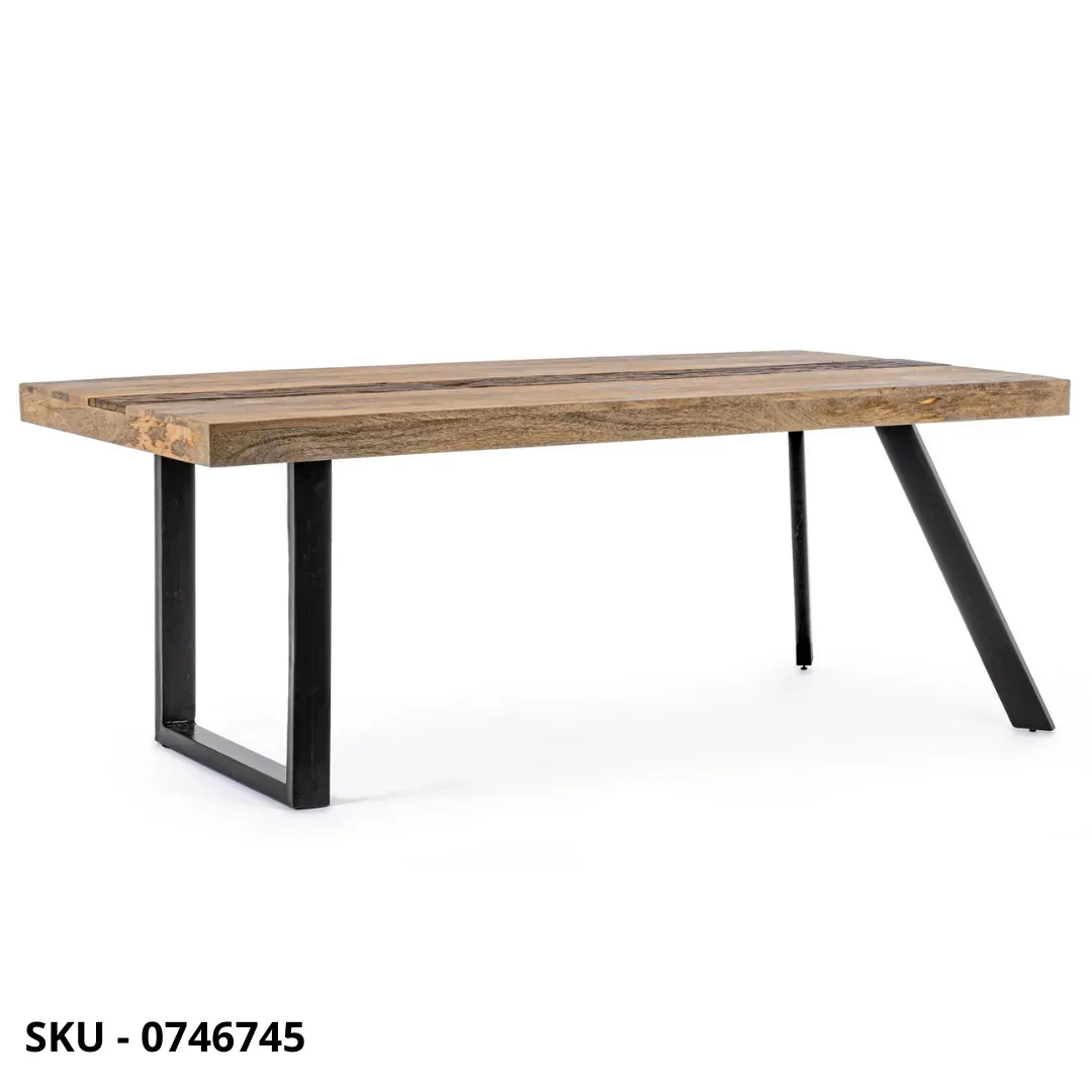 marca-design-shop-stile-moderno-stile-contemporaneo-Tavolo Fisso Manchester in Legno di Mango