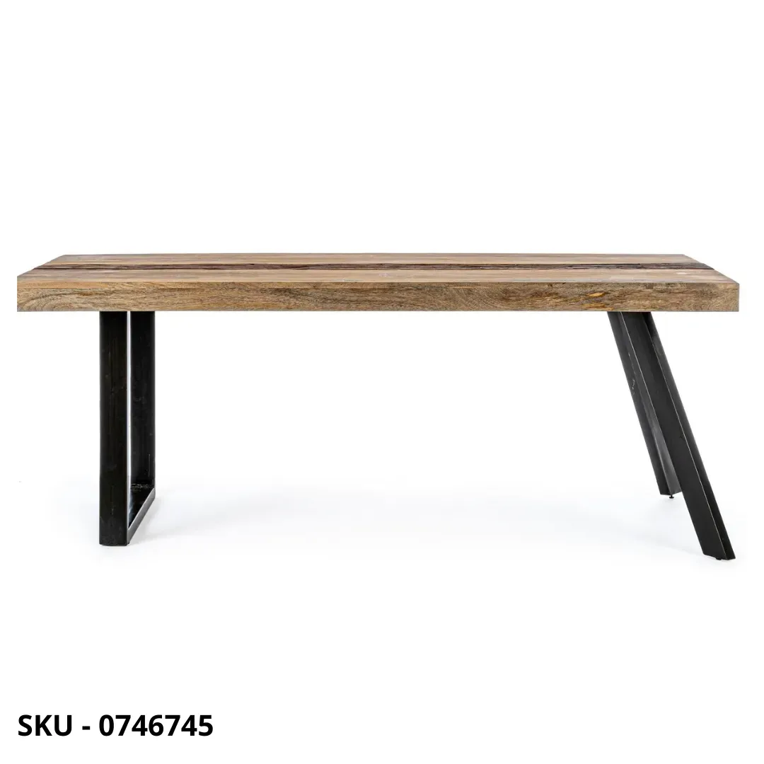 marca-design-shop-stile-moderno-stile-contemporaneo-Tavolo Fisso Manchester in Legno di Mango