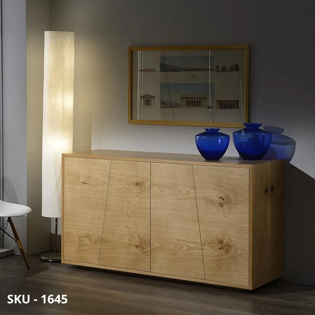marca-design-shop-stile-moderno-stile-contemporaneo-Base Credenza Madia 4 Ante Battenti in Rovere Nodato