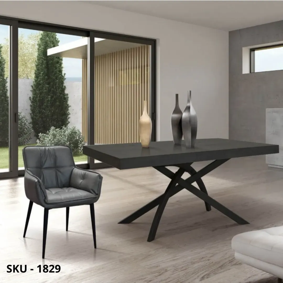marca-design-shop-stile-moderno-stile-contemporaneo-Tavolo allungabile in metallo