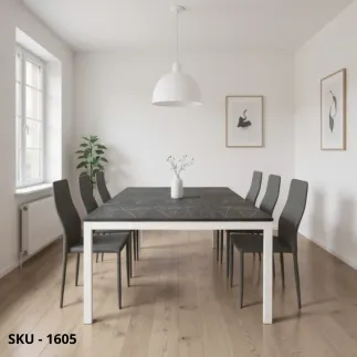 marca-design-shop-stile-moderno-stile-contemporaneo-Tavolo Allungabile con Base in Metallo