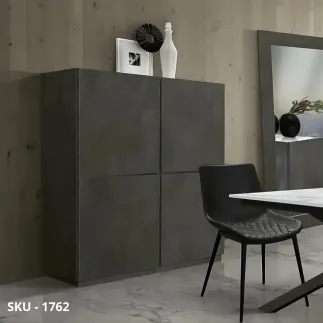 marca-design-shop-stile-moderno-stile-contemporaneo-Madia in Acciaio Ossidato o Grigio Cemento