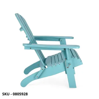 Poltrona Pieghevole Filadelfia in Legno di Acacia, Azzurro, Grigio, Verde, Naturale – Stile Moderno – Made in Italy
