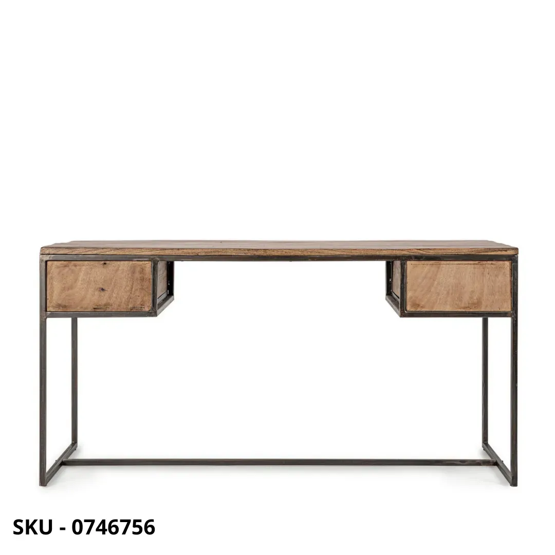 marca-design-shop-stile-moderno-stile-contemporaneo-Scrivania Elmer in Legno di Acacia Massello