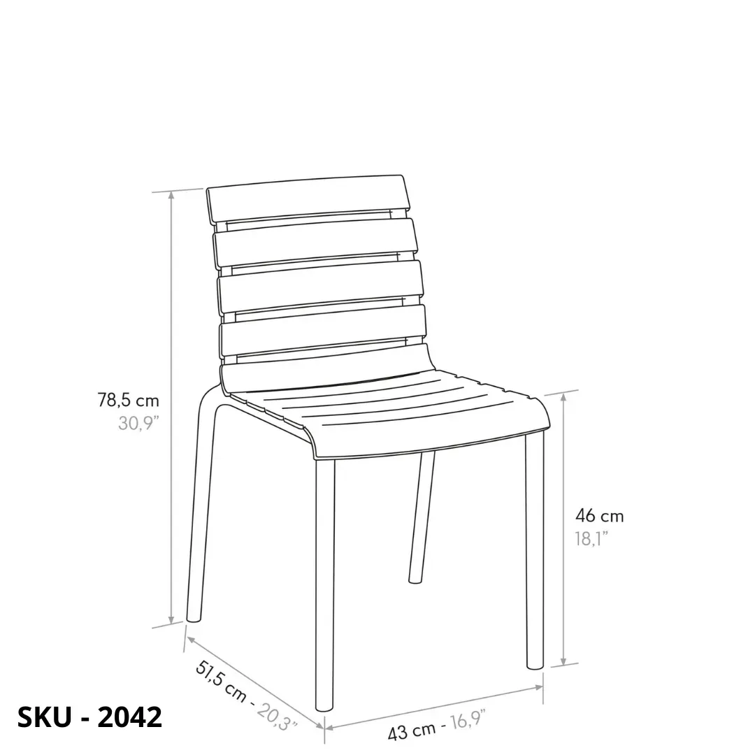 marca-design-shop-stile-moderno-stile-contemporaneo-Set 6 Sedie in Polipropilene