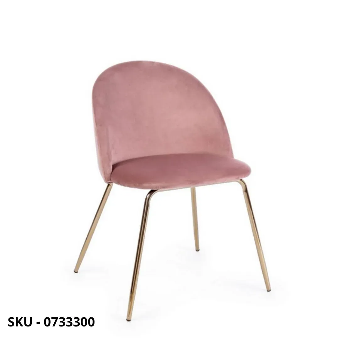 marca-design-shop-stile-moderno-stile-contemporaneo-Set di 4 Sedie TANYA con Struttura In Tubolare Dorato