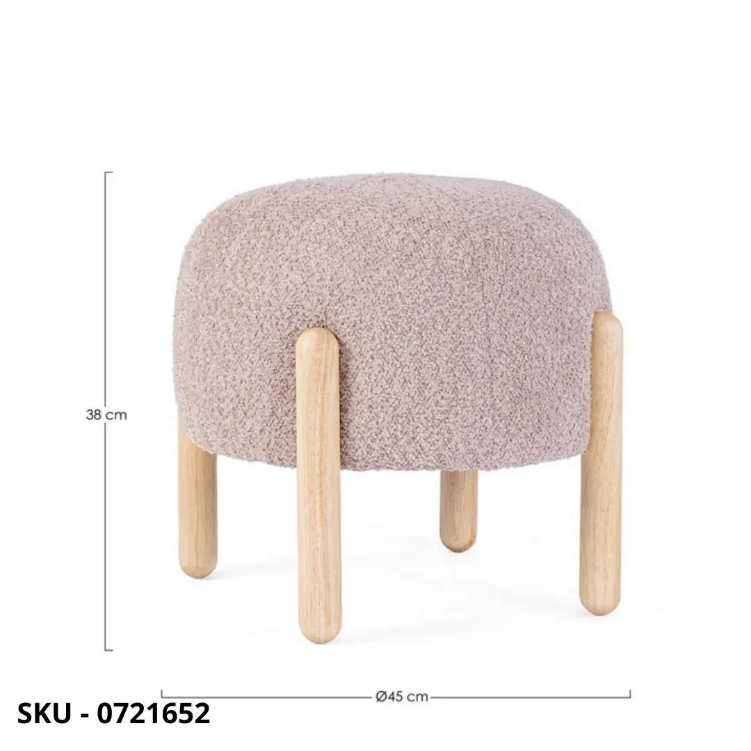 marca-design-shop-stile-moderno-stile-contemporaneo-Pouf Dayla in Legno Rubber Wood