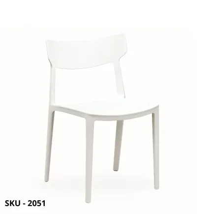 Set di 2 Sedie in Polipropilene, Verde, Bianco, Grigio e Nero – Stile Moderno – Contemporaneo – Made in Italy – 51,5x48x78,5h cm
