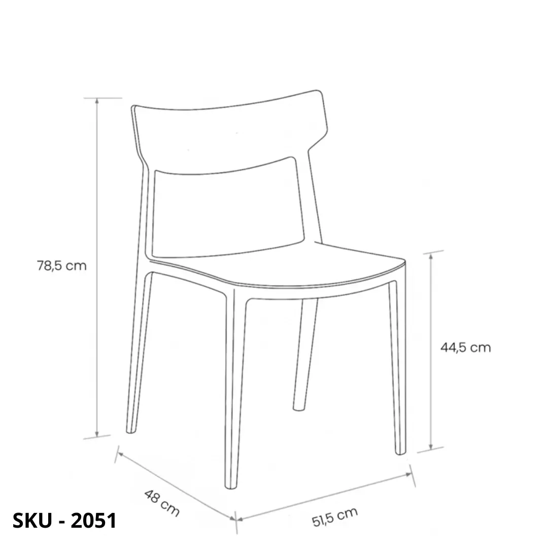 marca-design-shop-stile-moderno-stile-contemporaneo-Set di 2 Sedie in Polipropilene