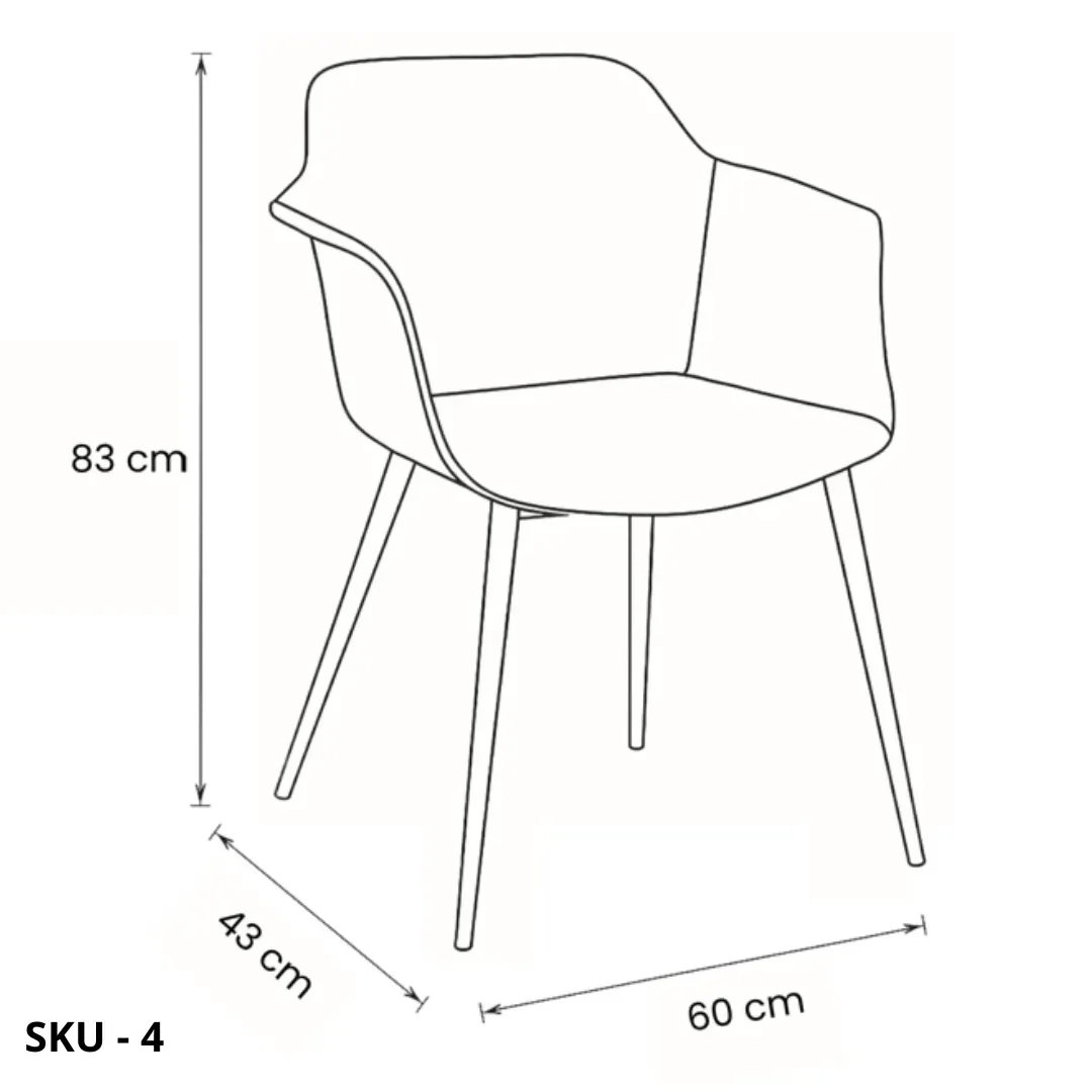 marca-design-shop-stile-moderno-stile-contemporaneo-Set di 2 sedie Imbottite in Ecopelle