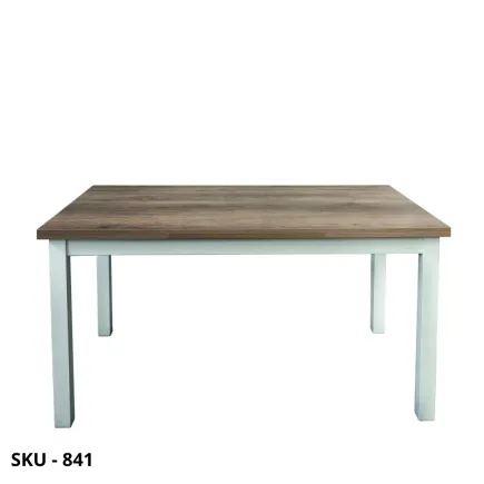 Tavolo Allungabile, piano in Nobilitato, struttura in metallo con 2 allunghe – Stile Moderno - Contemporaneo