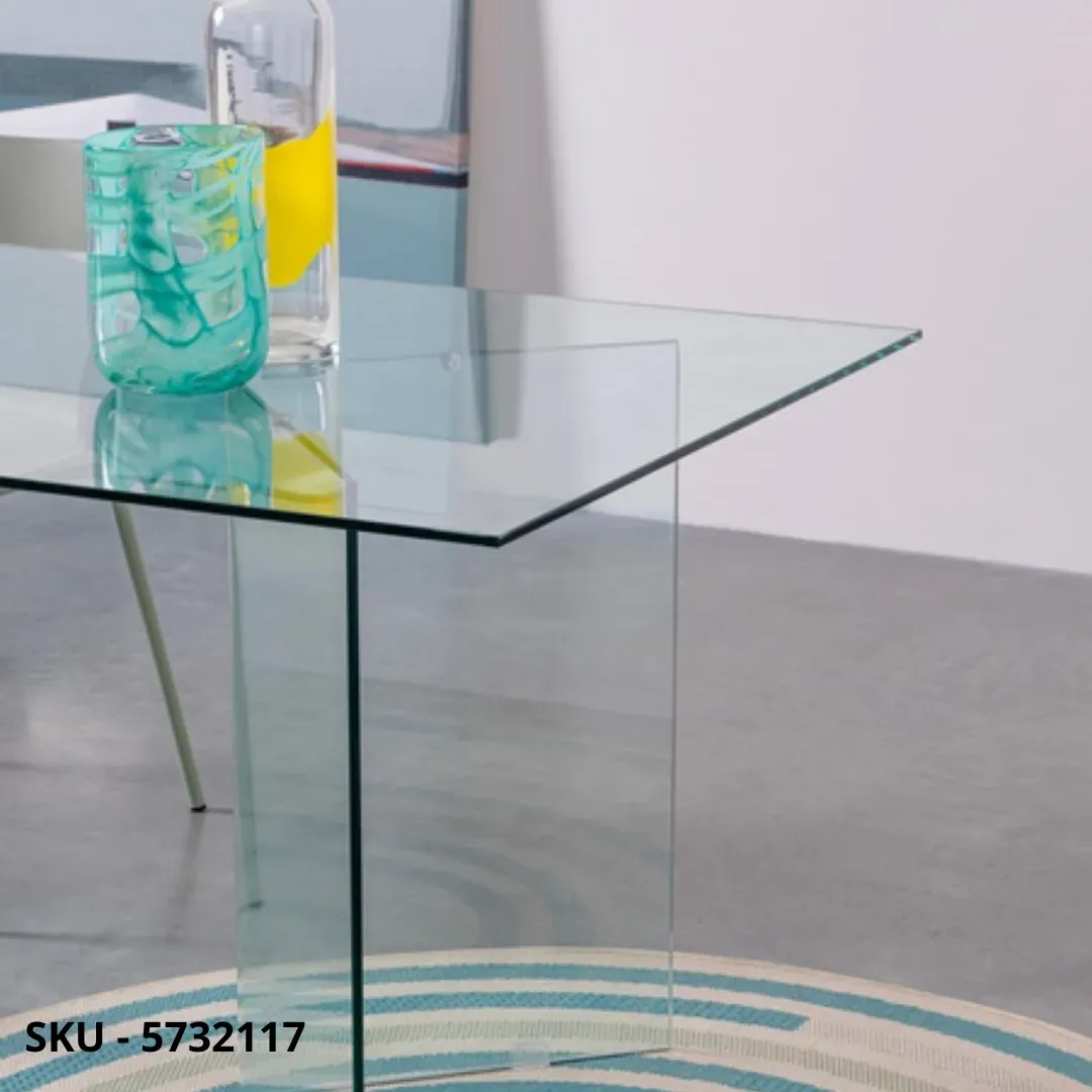 marca-design-shop-stile-moderno-stile-contemporaneo-Tavolo fisso rettangolare Iride in Vetro Temperato