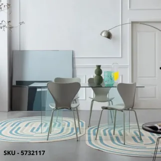 marca-design-shop-stile-moderno-stile-contemporaneo-Tavolo fisso rettangolare Iride in Vetro Temperato