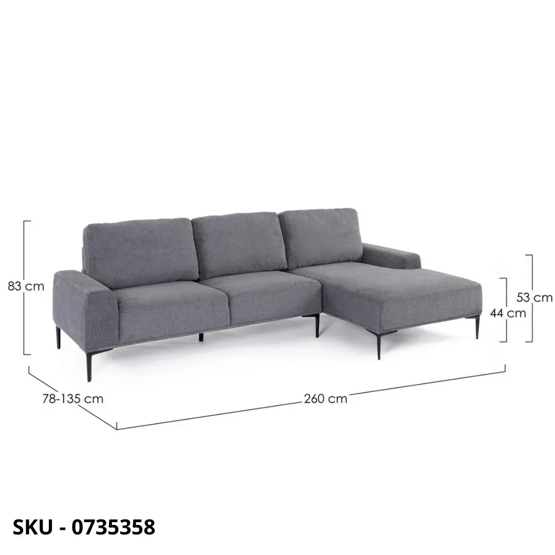 marca-design-shop-stile-moderno-stile-contemporaneo-Divano Washington a 3 Posti con Penisola
