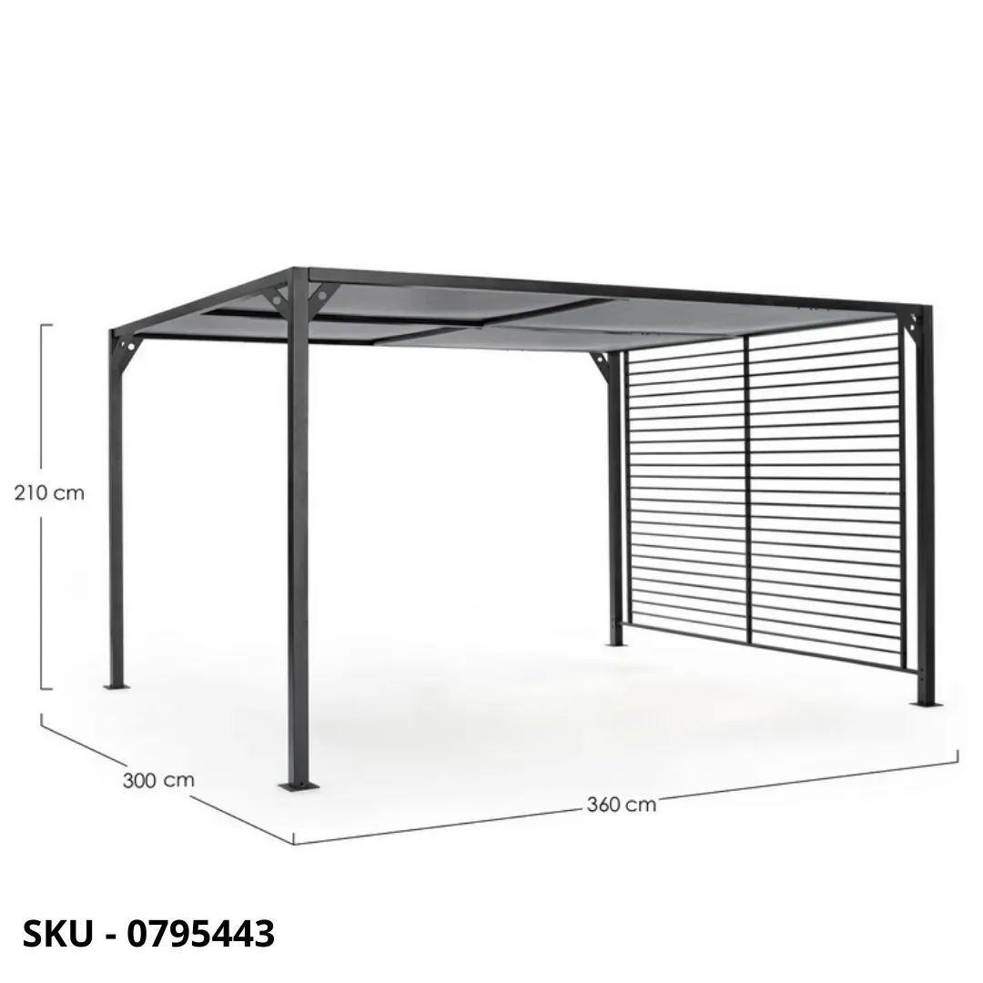 marca-design-shop-stile-moderno-stile-contemporaneo-Gazebo da giardino Noah