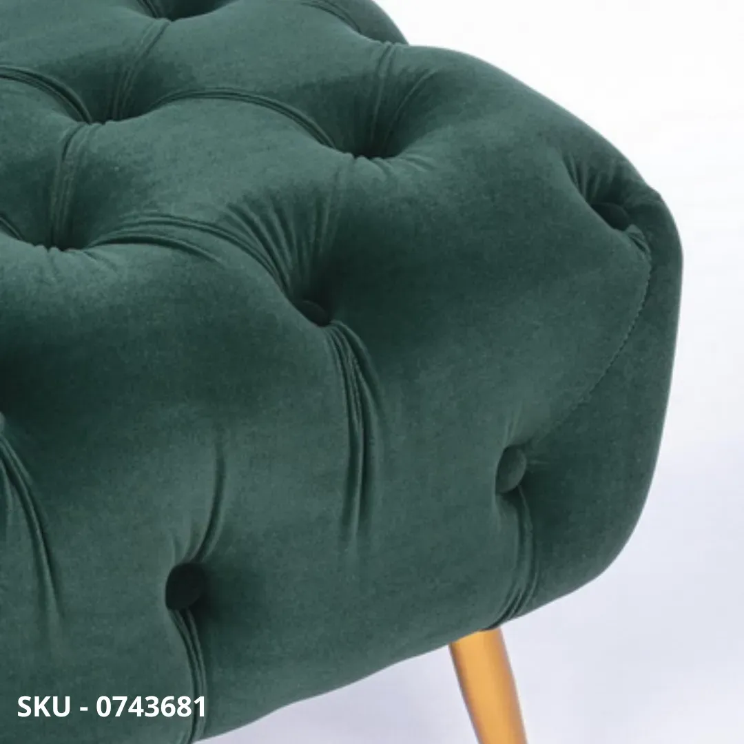 marca-design-shop-stile-moderno-stile-contemporaneo - Panca Capitonné Giacinta in Velluto