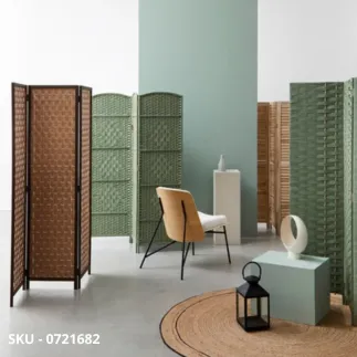 marca-design-shop-stile-moderno-stile-contemporaneo-Paravento Jalila in Carta Paglia e Legno di Pioppo
