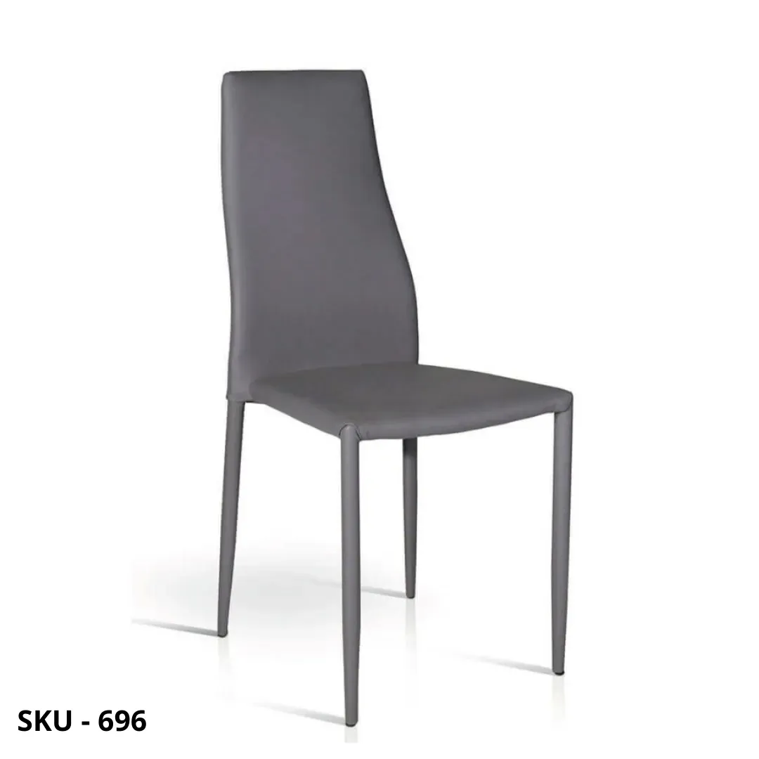 marca-design-shop-stile-moderno-stile-contemporaneo-Set 6 Sedie in Ecopelle con Struttura in Metallo