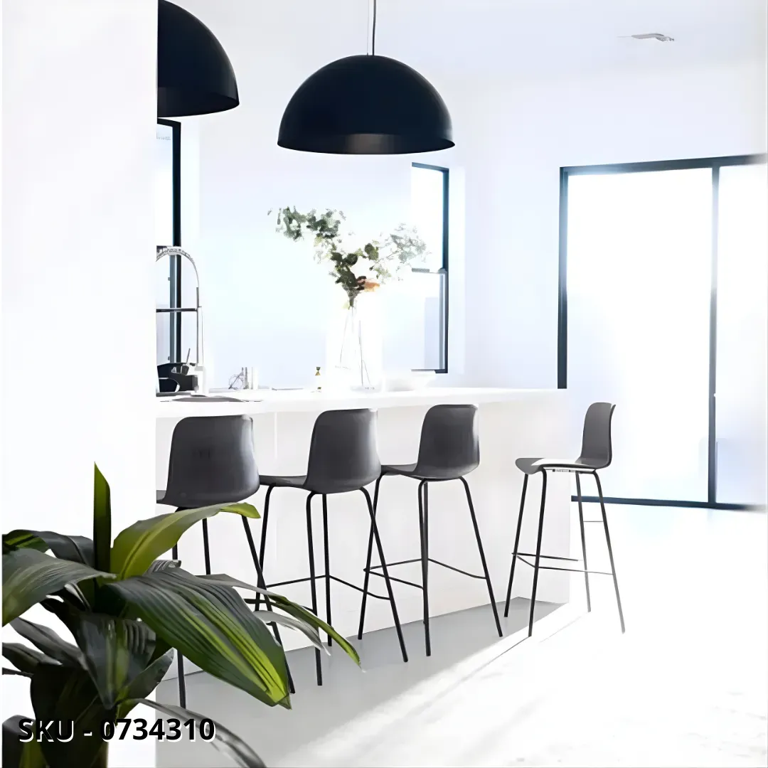 marca-design-shop-stile-moderno-stile-contemporaneo-Set di 2 Sgabelli Fissi Kyra con Gambe in Acciaio