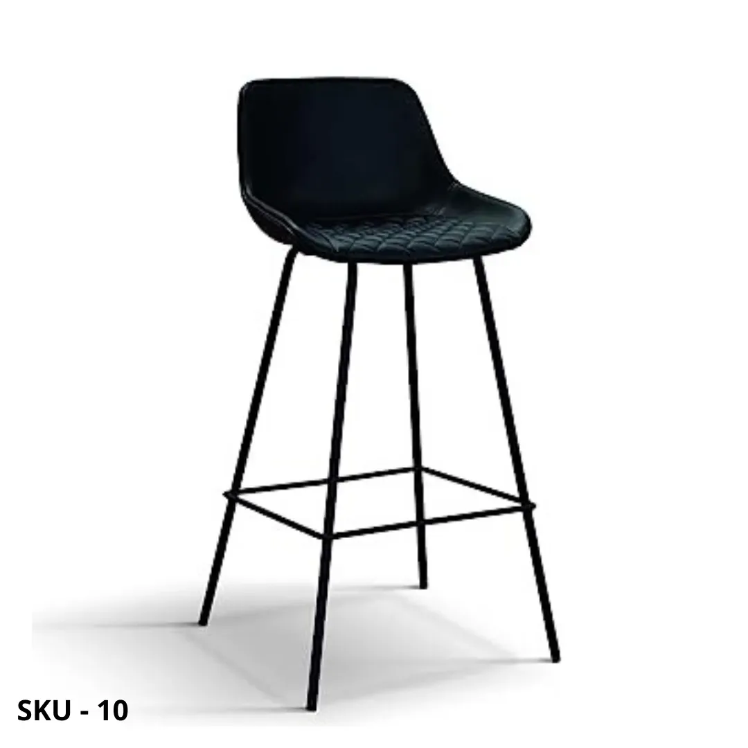marca-design-shop-stile-moderno-stile-contemporaneo-set di 2 Sgabelli con Struttura in Metallo e Seduta Imbottita