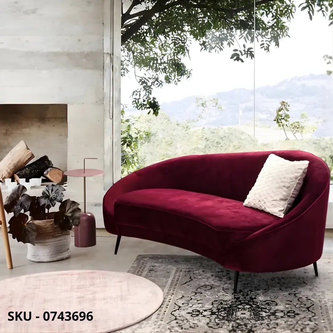 marca-design-shop-stile-moderno-stile-contemporaneo-Divano Seraphin a 2 Posti in Velluto