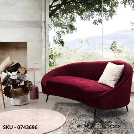 marca-design-shop-stile-moderno-stile-contemporaneo-Divano Seraphin a 2 Posti in Velluto