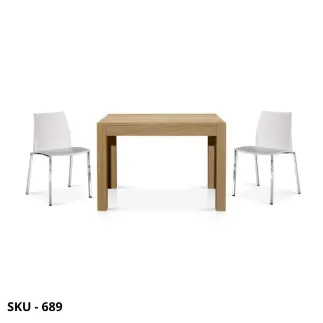 Tavolo allungabile, rovere naturale effetto materico, 1 allunga da 50 cm – Stile Moderno – Contemporaneo – Made in Italy