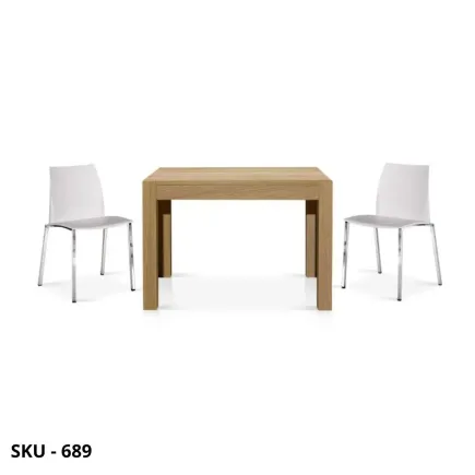 Tavolo allungabile, rovere naturale effetto materico, 1 allunga da 50 cm – Stile Moderno – Contemporaneo – Made in Italy