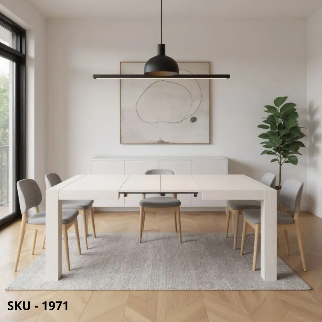 marca-design-shop-stile-moderno-stile-contemporaneo-Tavolo Allungabile in Legno Nobilitato