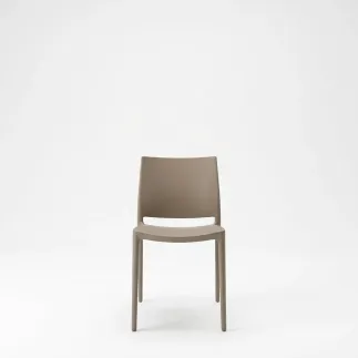 Set 2 Sedie Impilabili in Polipropilene  – Stile Moderno – Contemporaneo – Made in Italy