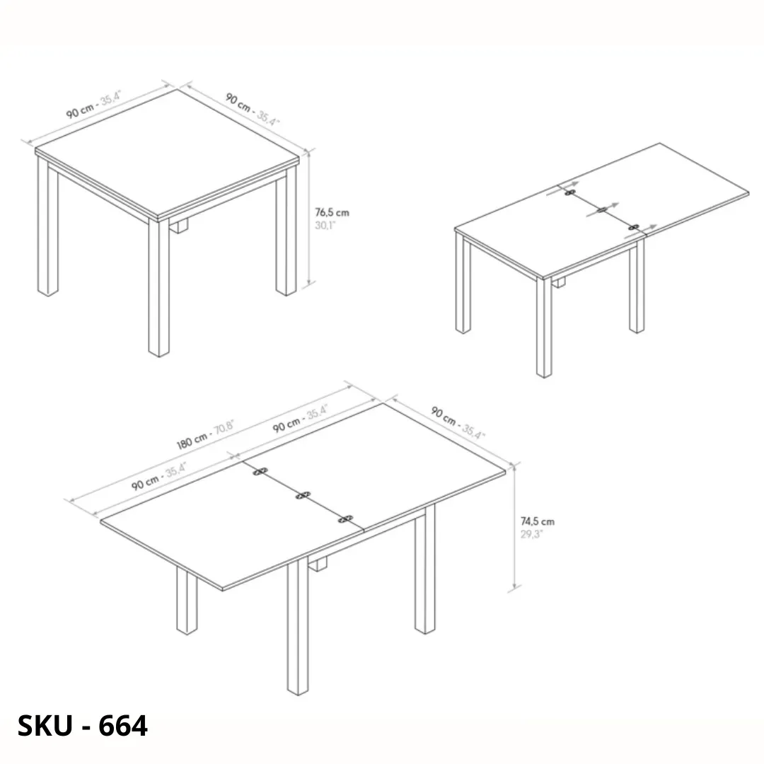 marca-design-shop-Tavolo-allungabile-da-pranzo-rovere-tortora-2-allunghe-da-45-cm-Stile-Moderno-Made-in-Italy