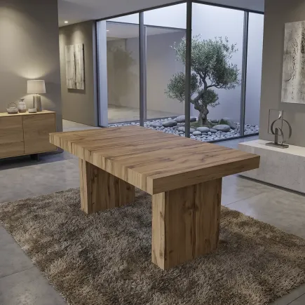 marca-design-shop-Tavolo-allungabile-bianco-con-allunghe-Stile-Moderno-Contemporaneo-Made-in-Italy