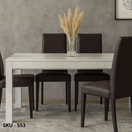marca-design-shop-Tavolo-allungabile-rovere grigio materico- Stile Moderno-Contemporaneo-Made-in-Italy