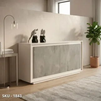 marca-design-shop-stile-moderno-stile-contemporaneo-Madia in Legno Bianco