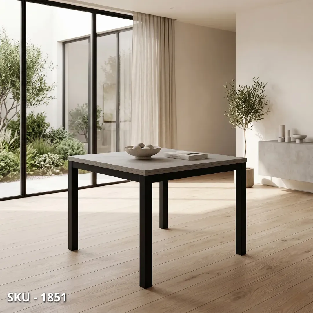 marca-design-shop-stile-moderno-stile-contemporaneo-Tavolo allungabile in metallo
