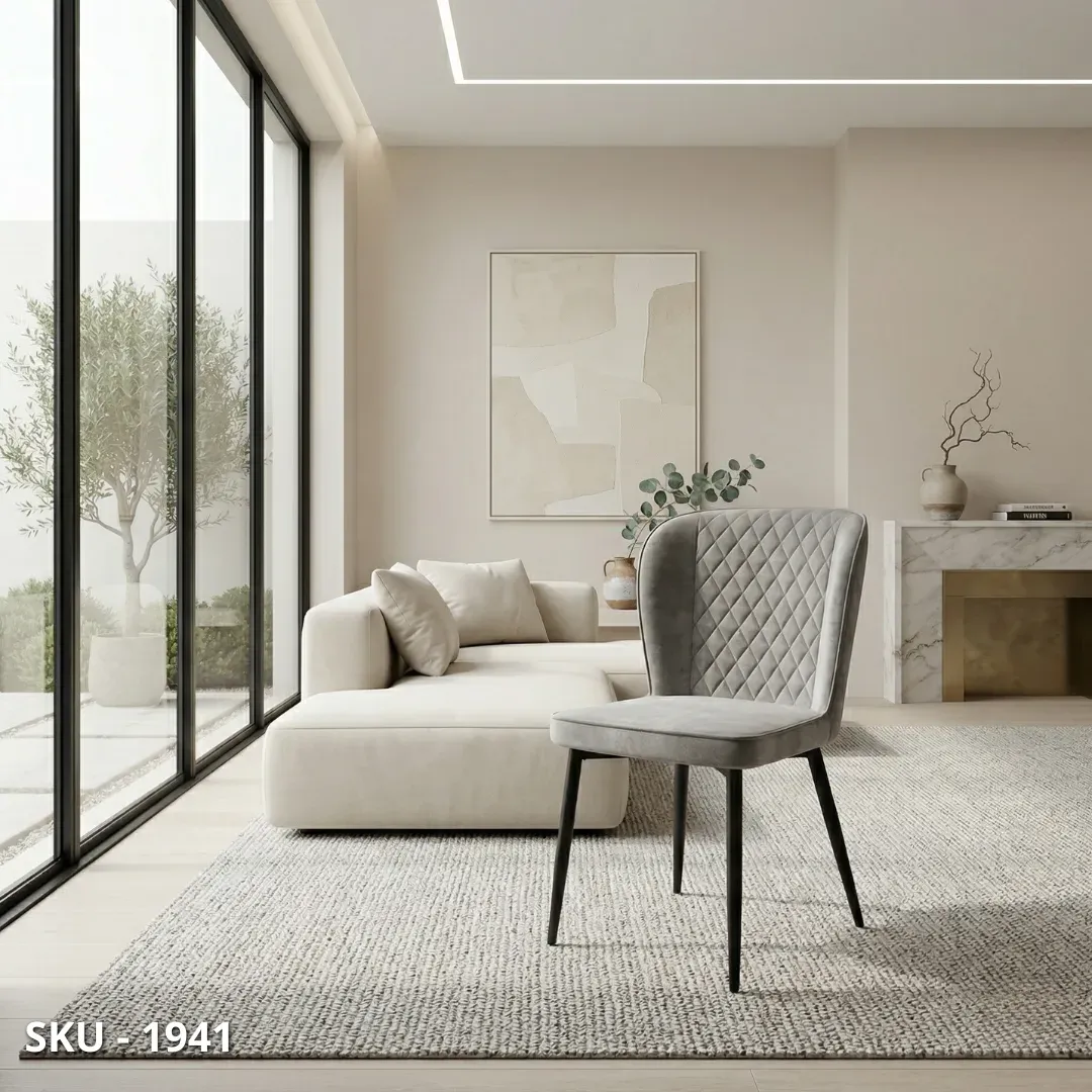 marca-design-shop-stile-moderno-stile-contemporaneo-Set di 4 Sedie In Velluto Imbottite