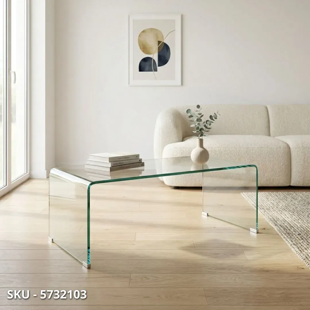 marca-design-shop-stile-moderno-stile-contemporaneo- Tavolino Iride in Vetro trasparente, non temperato