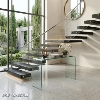 marca-design-shop-stile-moderno-stile-contemporaneo-Consolle Rettangolare Iride in Vetro non temperato