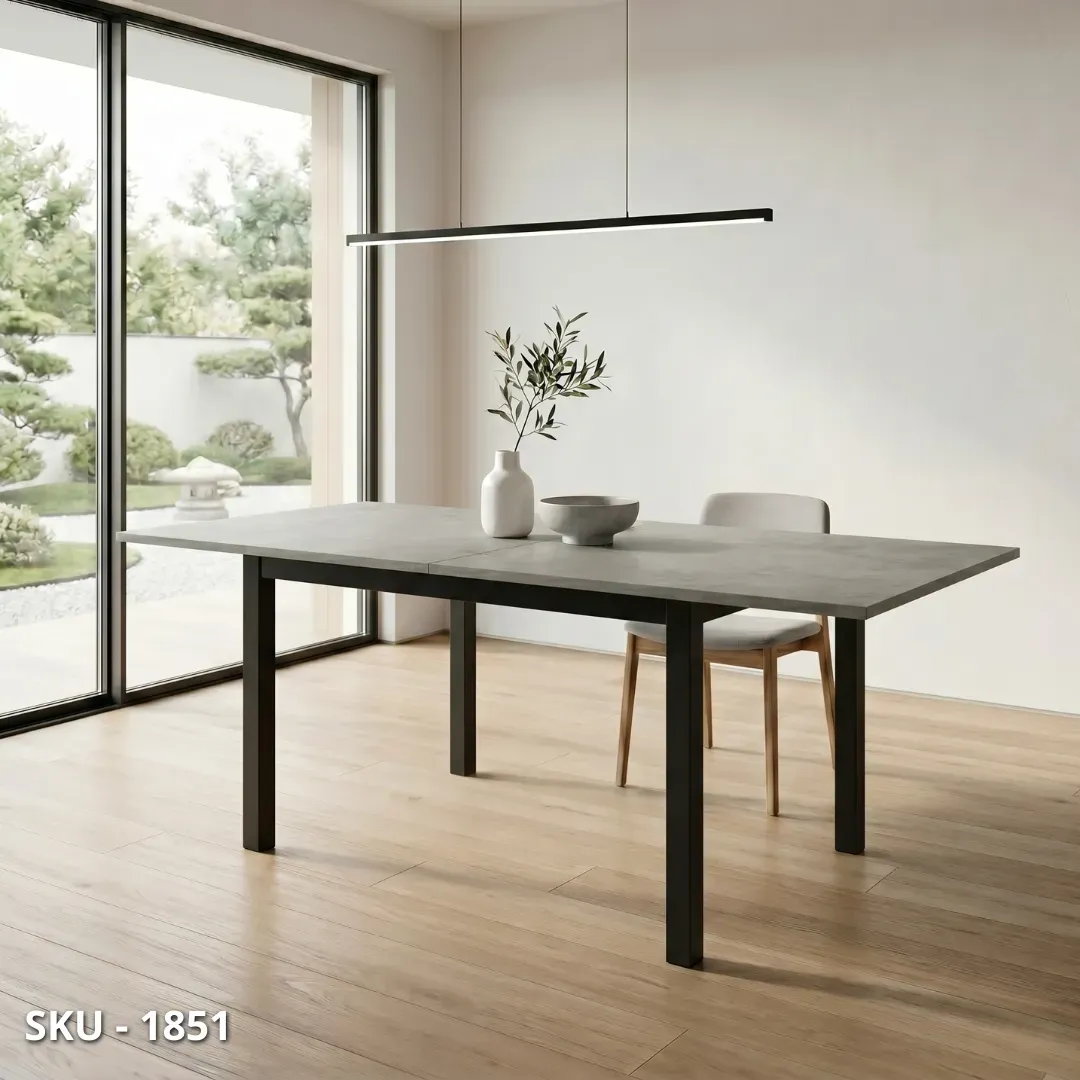 marca-design-shop-stile-moderno-stile-contemporaneo-Tavolo allungabile in metallo