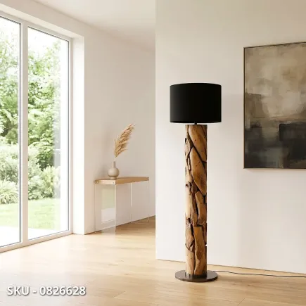 marca-design-shop-stile-moderno-stile-contemporaneo-Piantana Arwood in Legno di Teak