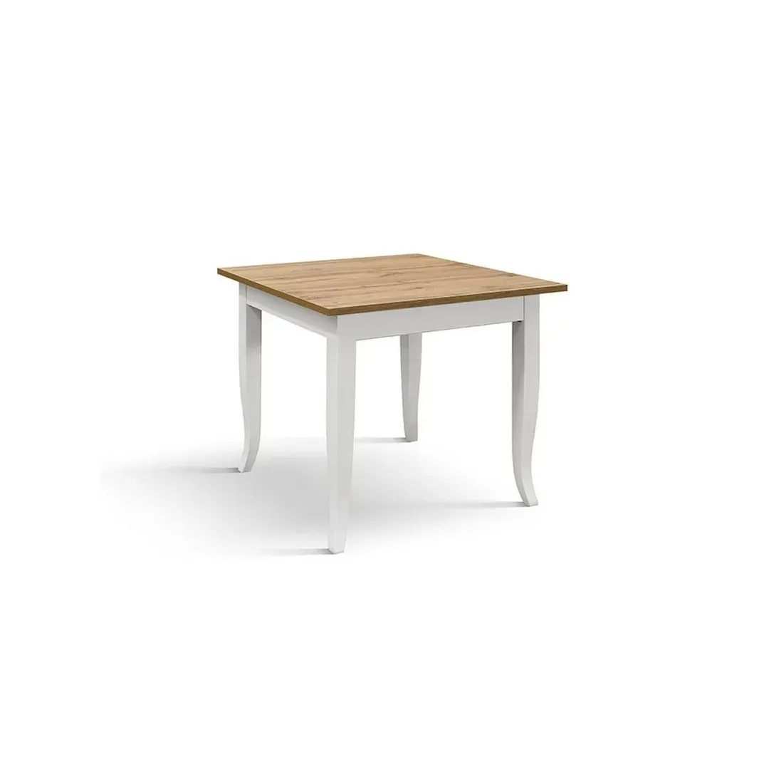 Tavolo Ristorante 80x80 in Faggio Massello e Rovere | Made in Italy